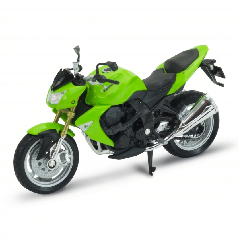 Welly Kawasaki Z 1000 (2007) motorkerékpár 1:18 zöld