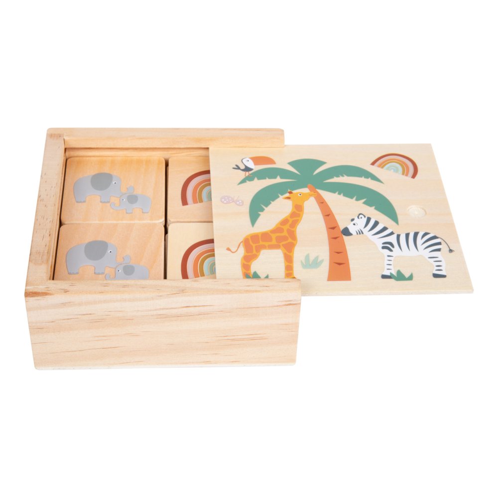 small foot Holz Memo Safari 28 tlg. – Bild 4