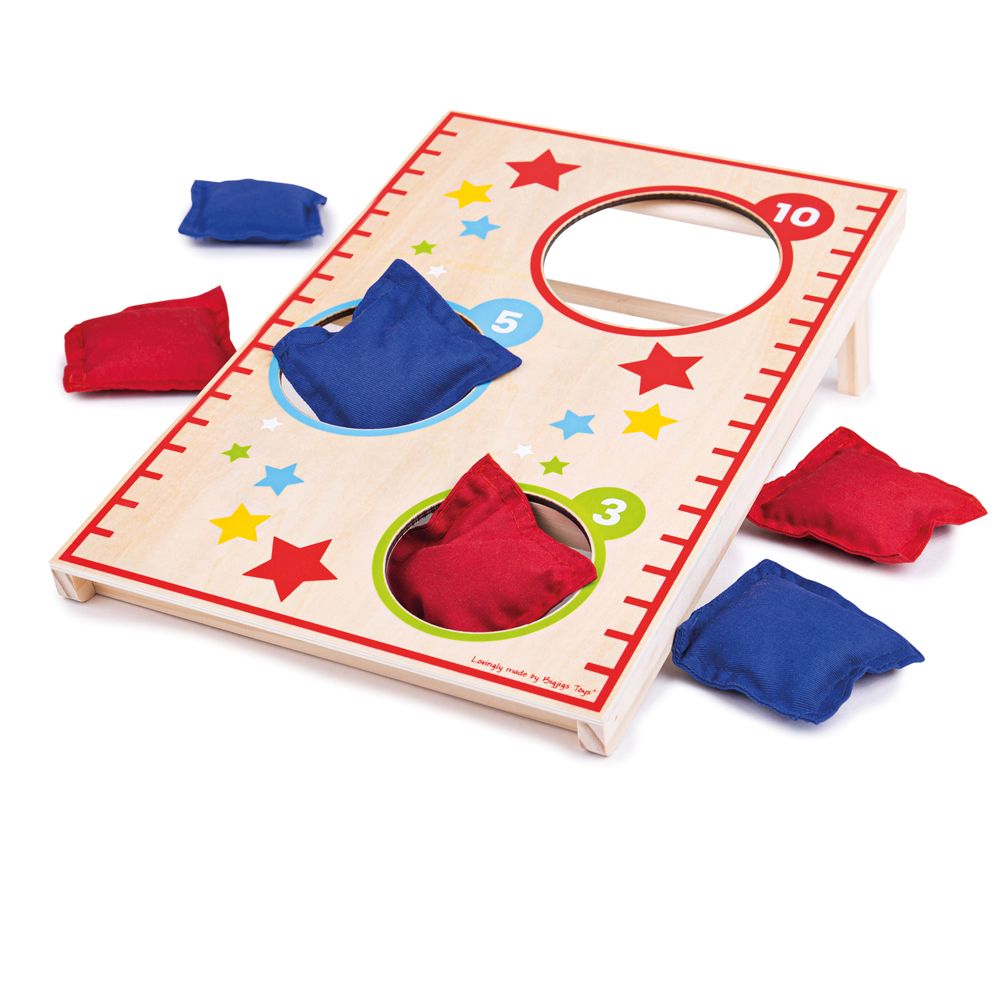 Bigjigs Toys Juego de Lanzamiento de Cojines