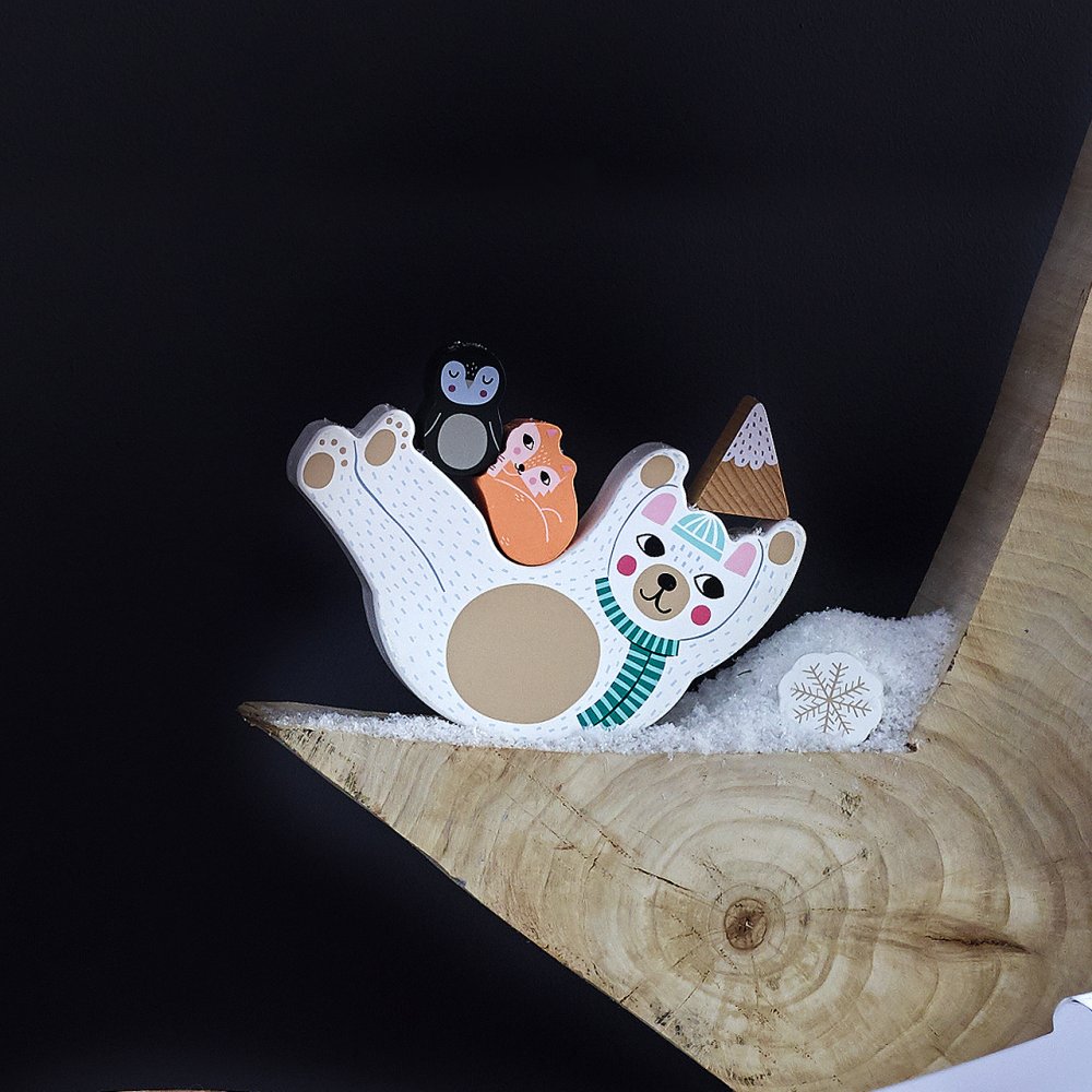 Vilac Juego de equilibrio Osito Eddy - Imagen 4