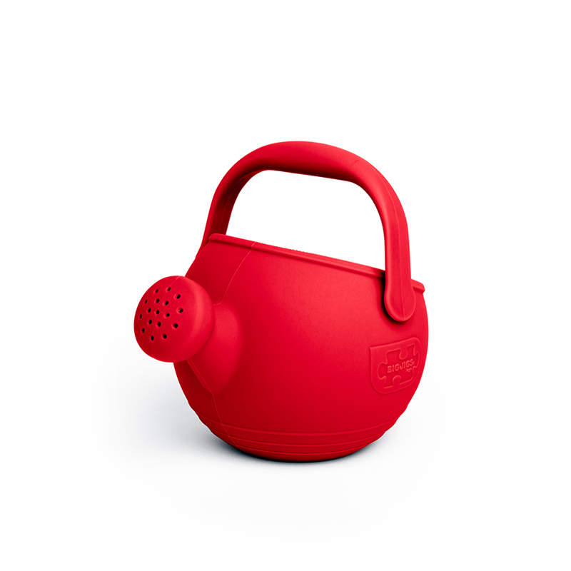 Bigjigs Toys Arrosoir en silicone rouge Cerise