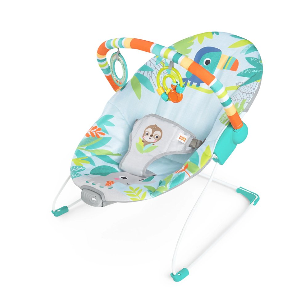 BRIGHT STARTS Sdraietta Vibrante Rainforest Vibes™ 0m+ fino a 9kg