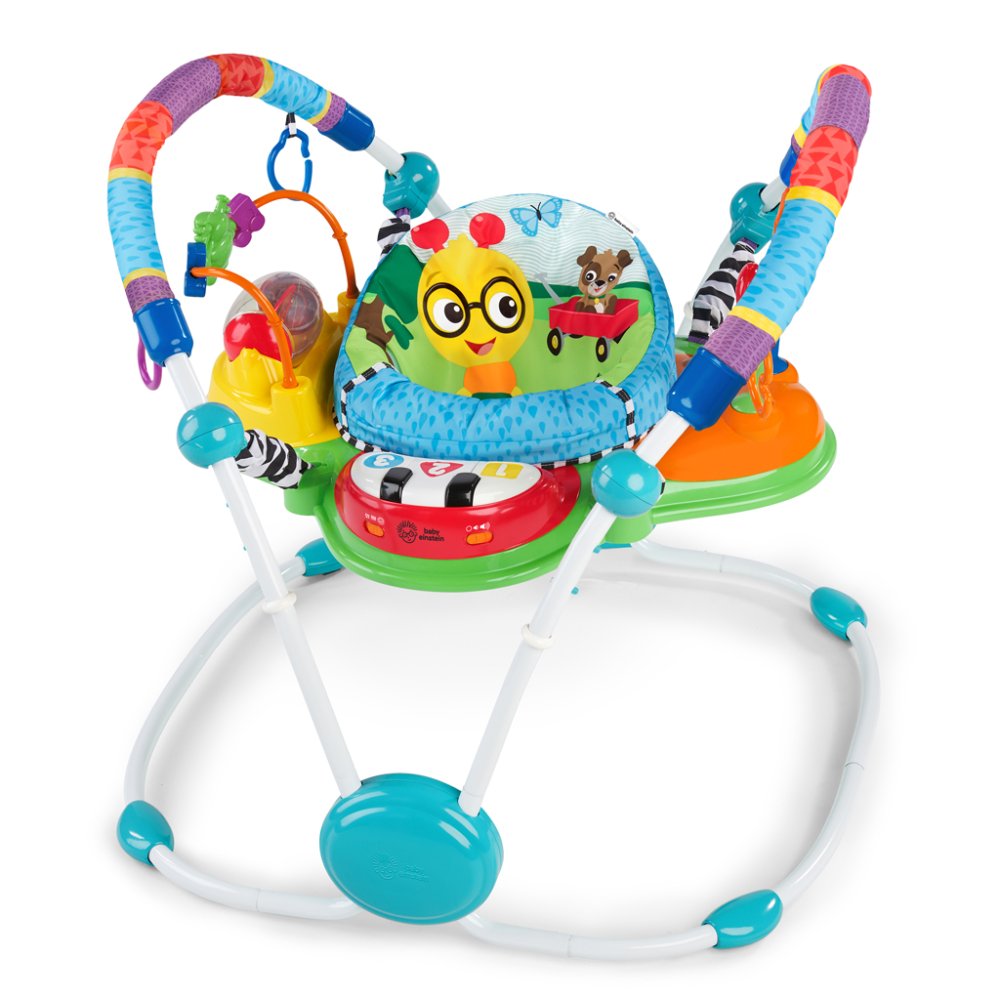 BABY EINSTEIN Trotteur sauteur avec activités Neighborhood Friends™ 6m+, jusqu'à 11kg