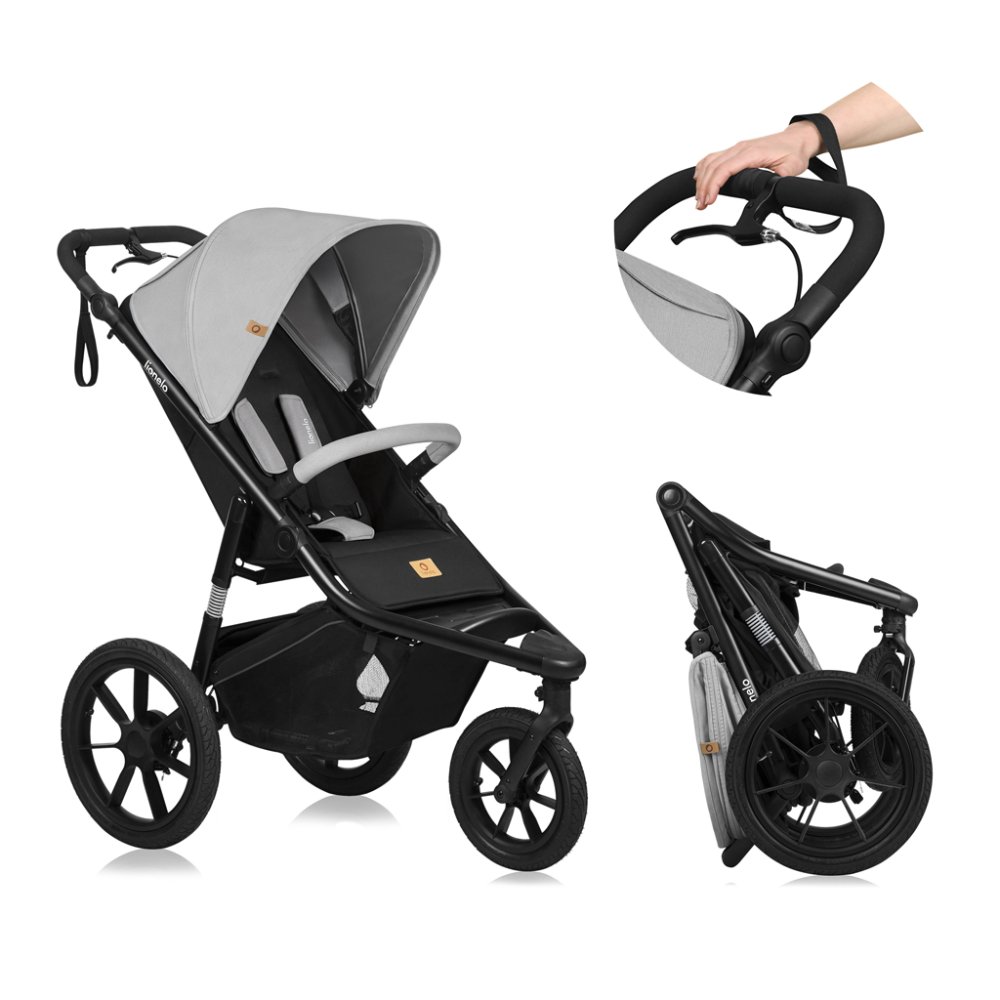 LIONELO Sportkinderwagen Azura Grey Stone