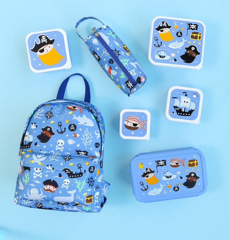 A Little Lovely Company - mochila infantil pequeña - piratas - Imagen 5