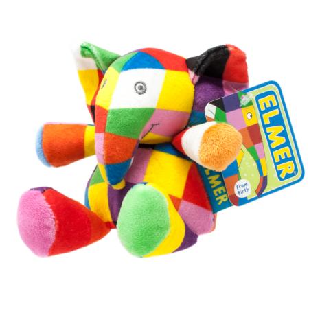 Arcobaleno Peluche Elefante Elmer - immagine 4