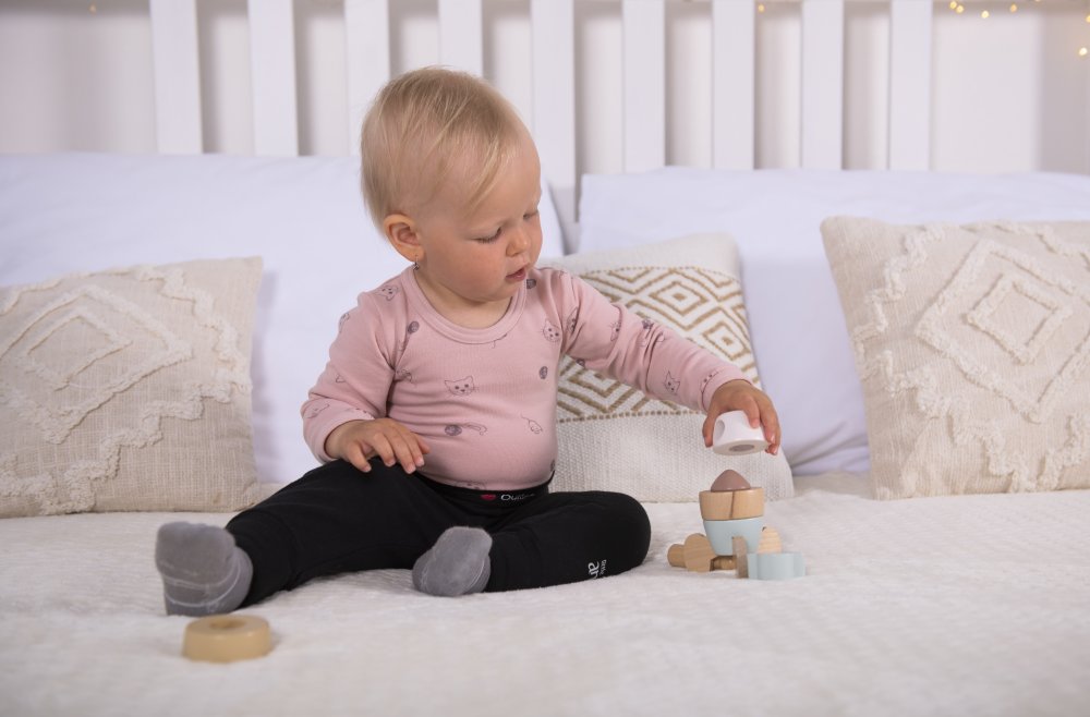 Body póló csúszda NYOMTATÁS Outlast® - világos antik rózsaszín cicák 74 - Image 5