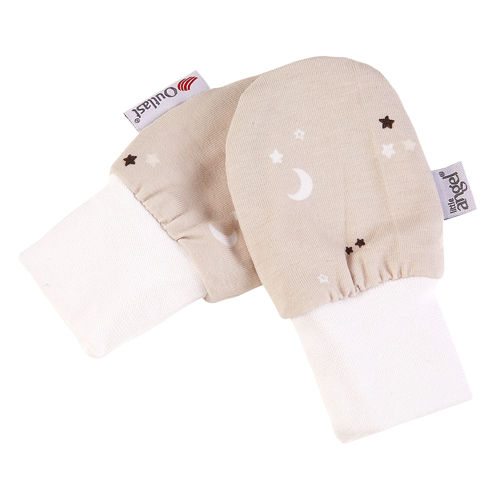 Ensemble nouveau-né BIO Outlast® - beige étoiles/blanc 56 – Image 6