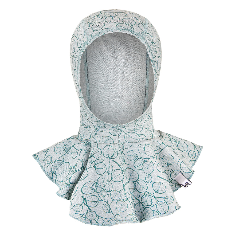 Cagoule toboggan IMPRESSION Outlast® - lichen chiné eucalyptus 3 | 42-44 cm