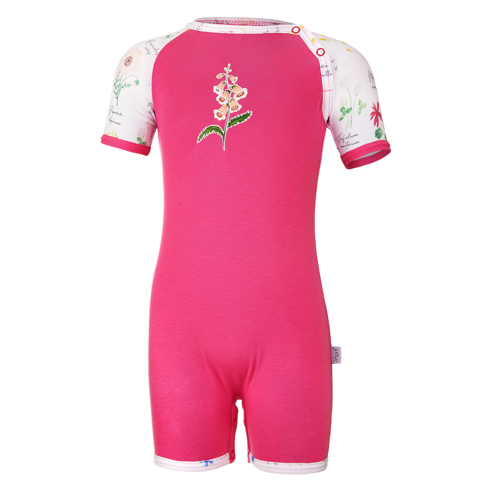 Vékony, rövid ujjú nyomott Outlast® overall - herbárium 74