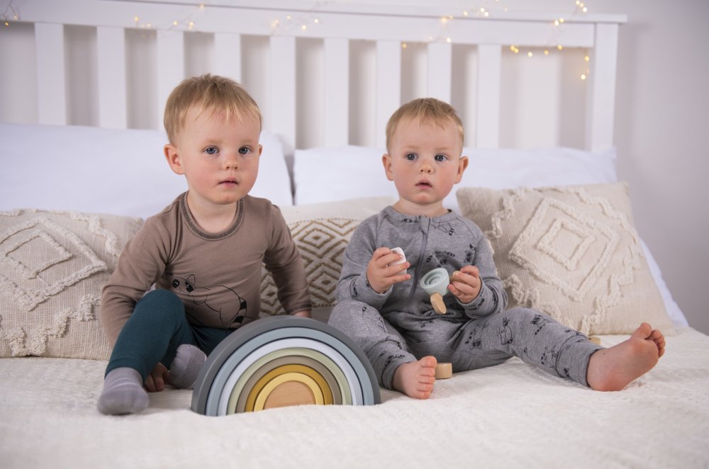 Tutina scivolo DR TISK bordi Outlast® - mélange grigio/procioni mélange grigio 98 - immagine 6