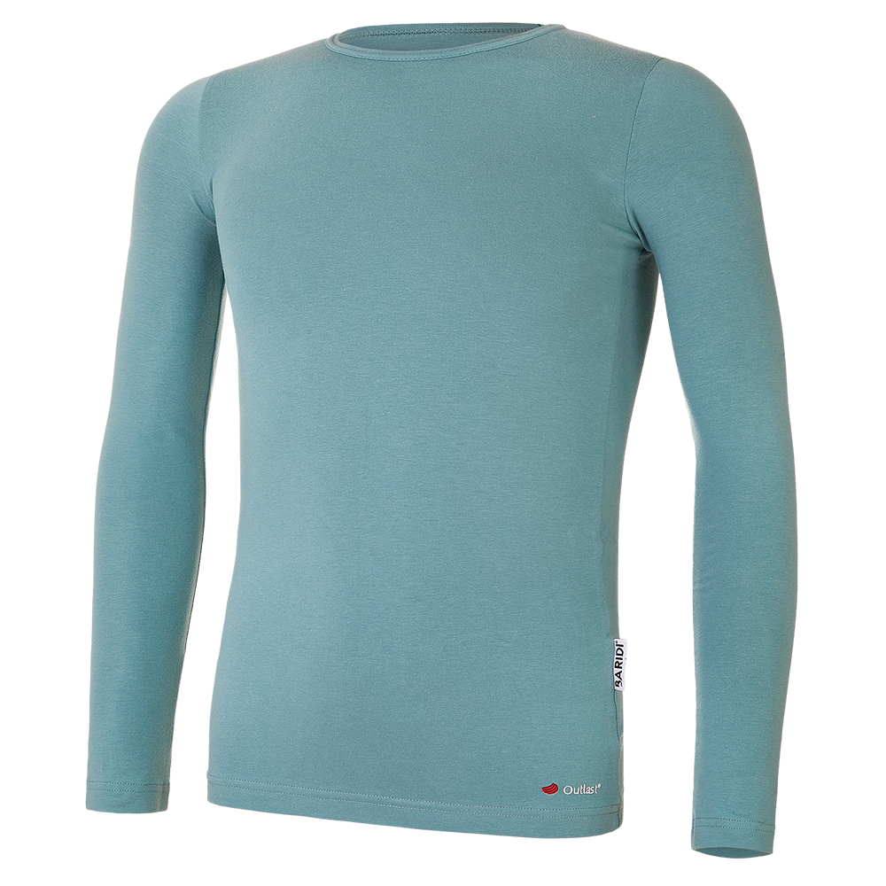 DR vékony Outlast® póló - sötét zuzmó 164