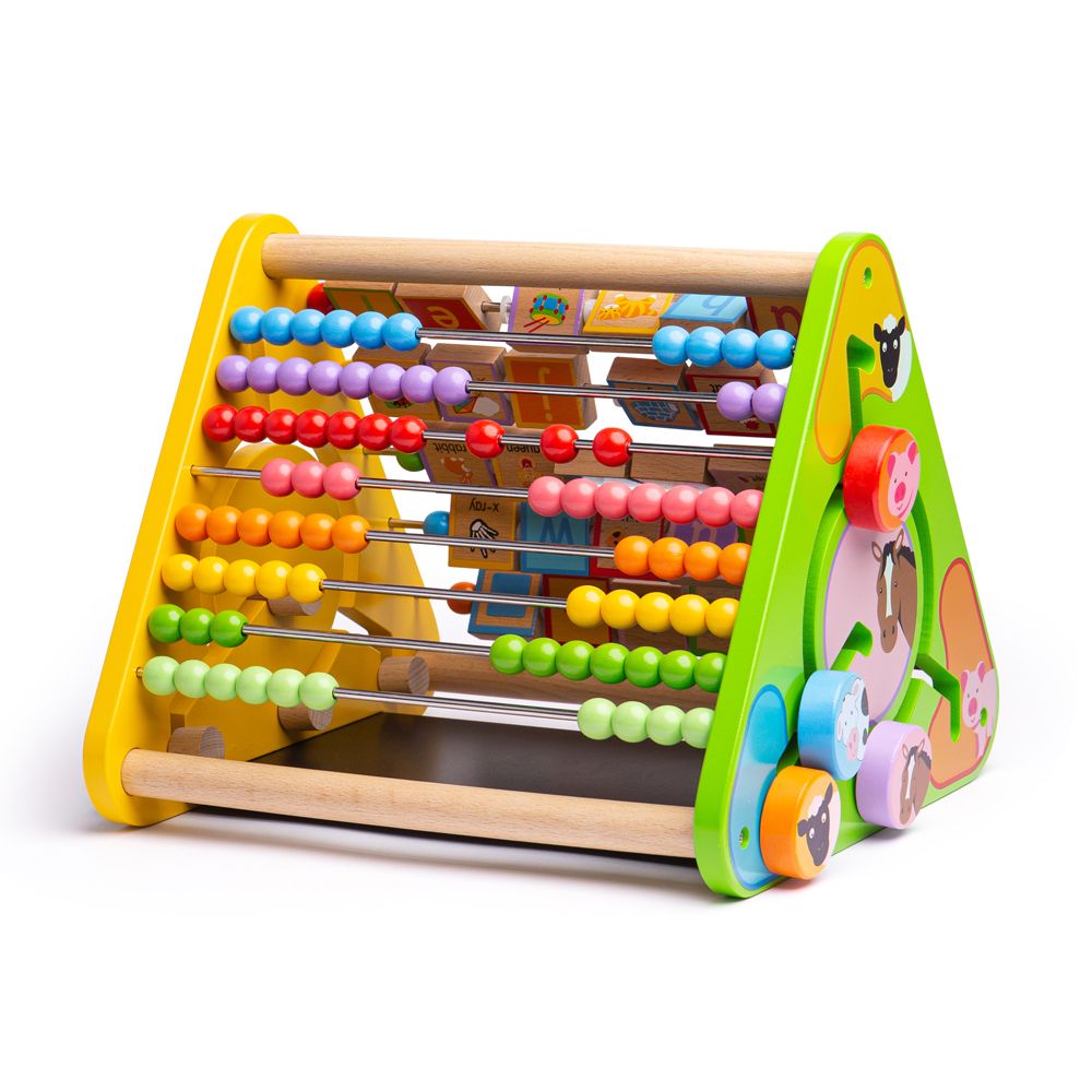 Bigjigs Baby Aktivní trojúhelník s angličtinou (obrázek 10)