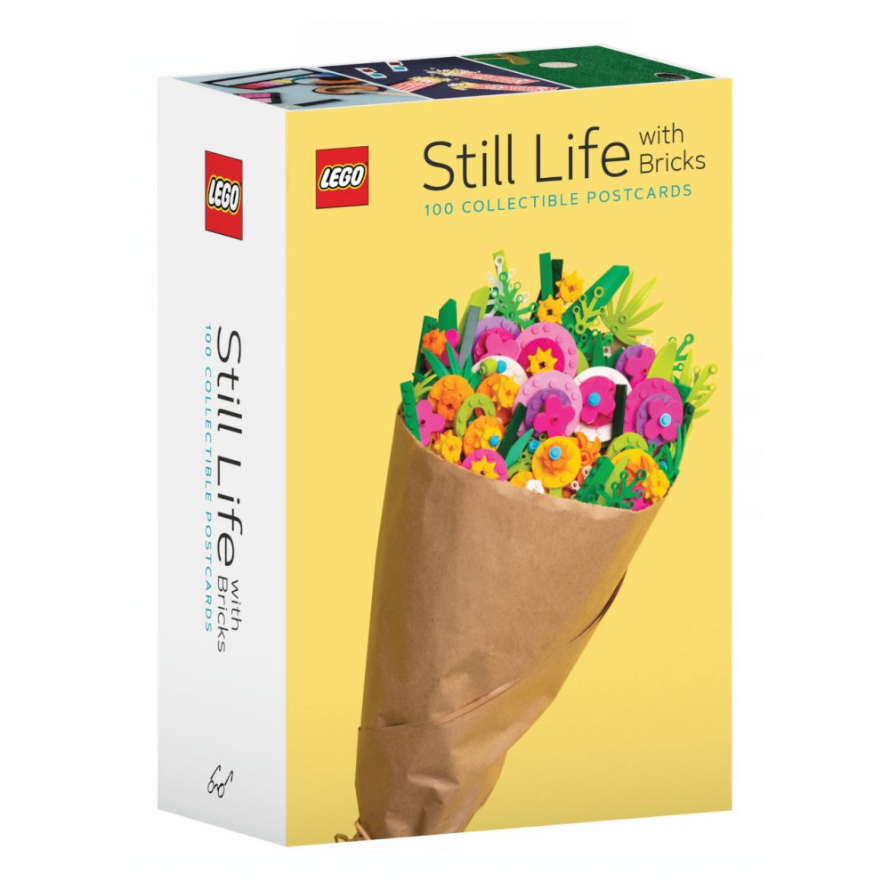 Chronicle Books LEGO® Zátiší s kostkami 100 ks pohlednic (obrázek 4)
