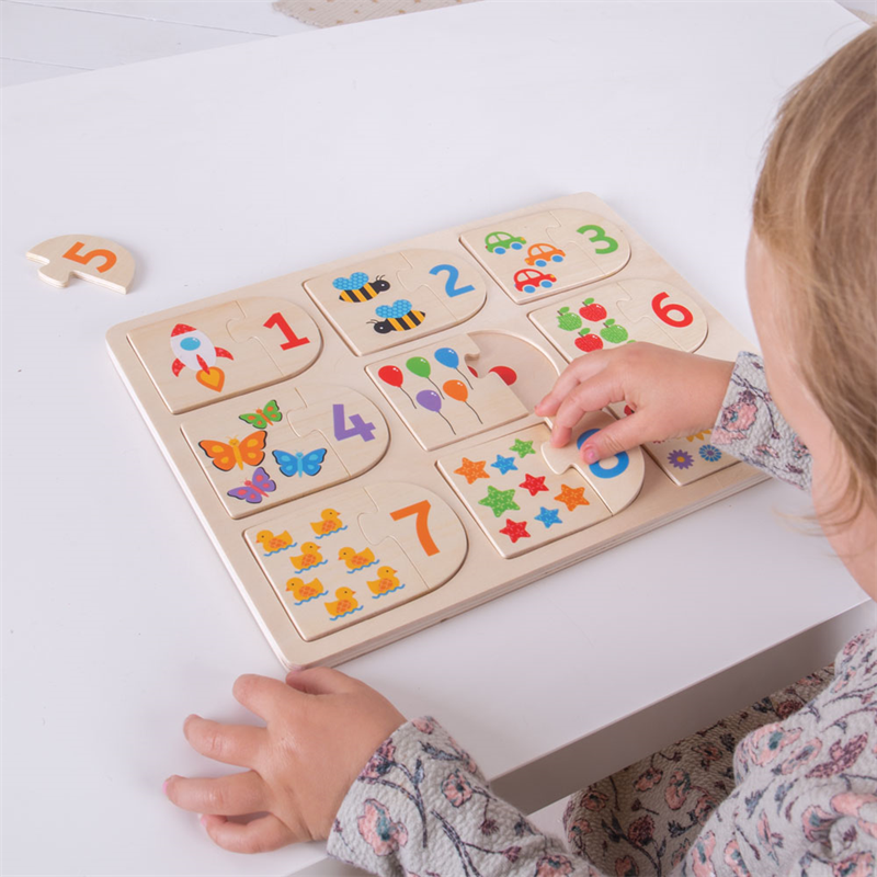 Bigjigs Toys Obrázkové počítací puzzle (obrázek 3)