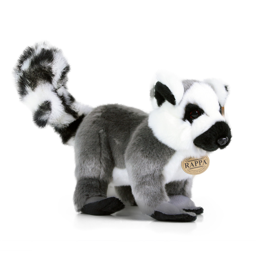 Rappa Plyšový lemur stojící 28 cm