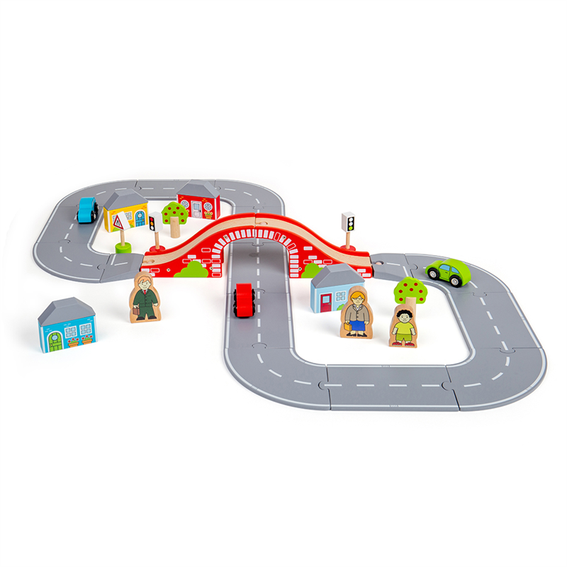 Bigjigs Rail Dřevěná silnice osmička (obrázek 5)
