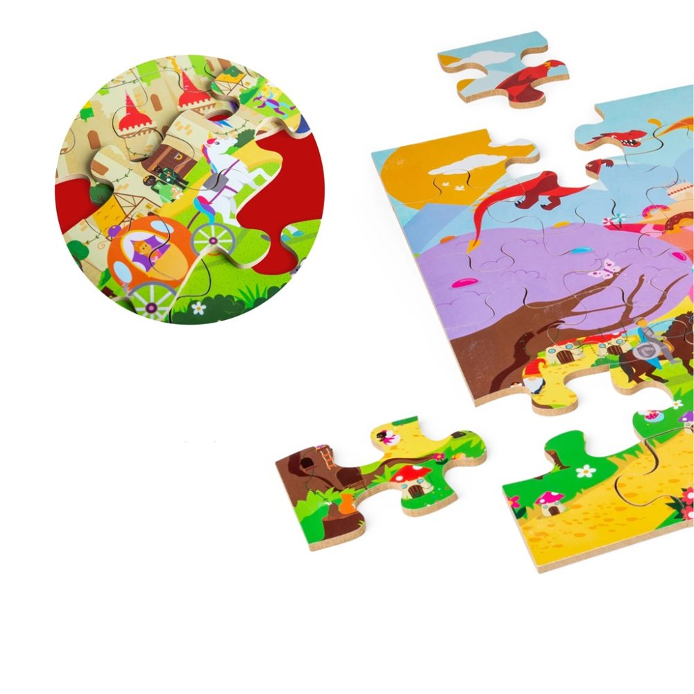 Bigjigs Toys Puzzle Fantasy svět (obrázek 8)