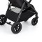 PETITE&MARS Kočárek sportovní Airwalk2 Perfect Black + PETITE&MARS fusak Jibot