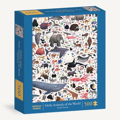 Puzzle Chronicle Books Witaj zwierzęta świata 500 elementów