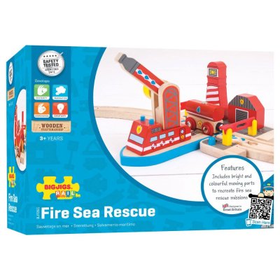 Bigjigs Rail Strażacy morscy ratownicy