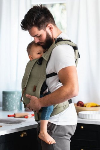 Baby carrier Be Lenka 4ever Neo - Solid color - Green