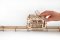 Ugears 3D Wooden Mechanical Puzzle Cable Car with Rails