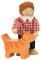 Bigjigs Toys Puppenhaus-Familien-Set