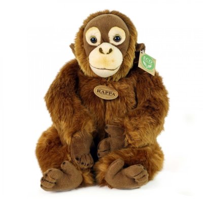 Rappa Plišasta opica orangutan 27 cm ECO-FRIENDLY
