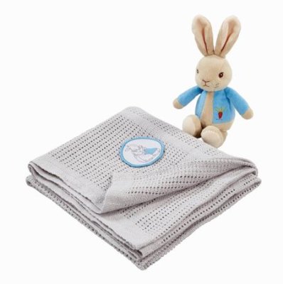 Rainbow Peter Hase Geschenkset mit Decke