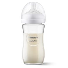 Philips AVENT Natural Response glazen fles 240 ml, 1m+