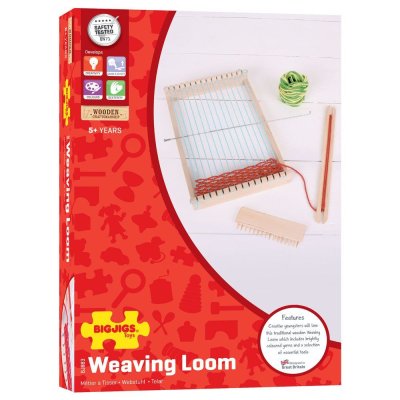 Bigjigs Toys Drewniane krosno tkackie