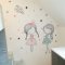 Children's wall stickers - Fairies by INSPIO in mint and powder pink