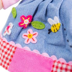 Bigjigs Toys Poupée en tissu Melody 34 cm