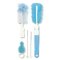 BABYONO Cleaning brush with replaceable handle blue