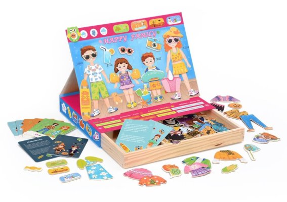 2Kids Toys Magnetic Dressing Family