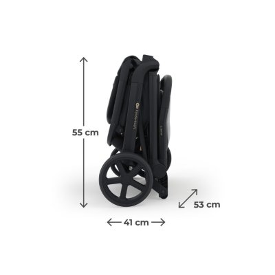 KINDERKRAFT SELECT Sportkinderwagen Nubi 3 Midnight Black