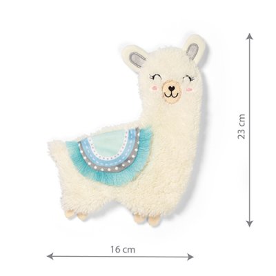 BABYONO Zabawka przytulanka Lama Lulu niebieska 0m+