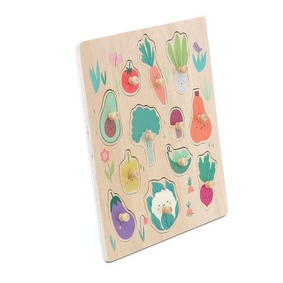 Vilac Puzzle z uchwytem Warzywa od Sarah Betz