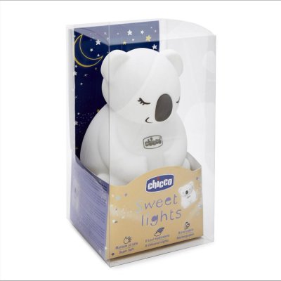 CHICCO Nachtlicht wiederaufladbar, tragbar Sweet Lights – Koala