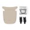 KINDERKRAFT Kinderwagen kombiniert 3 in 1 Neu Sandbeige + Nerz PRO