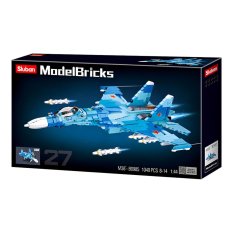 Sluban Model Bricks M38-B0985 Lovsko letalo Su-27 2v1