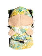 Monkey Mum® Zateplená kapuce k nosítku Carrie - Rozkvetlá louka