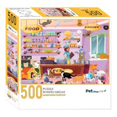 Brain Tree Puzzle Zoohandlung 500 Teile