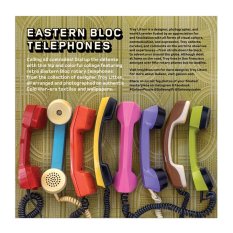 Galison Puzzle Troy Litten Eastern Bloc Telephones 500 bitar