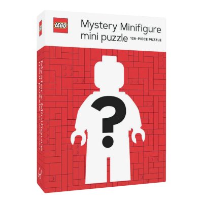 Puzzle Chronicle Books LEGO® Tajemnicza Minifigurka Czerwona edycja 126 elementów