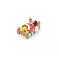 Sluban Builder M38-B1221E Garfield na cama