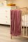 SENSILLO Blanket Dirty pink 75x100 cm