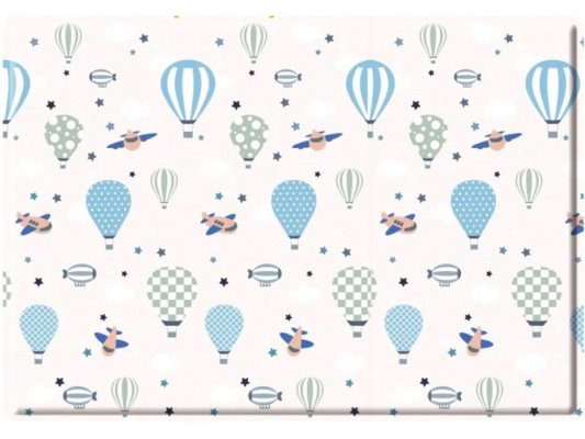 LALALU Mata do zabawy Premium Blue Balon 190x130 cm