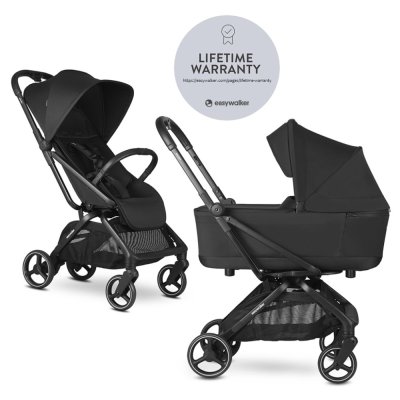 EASYWALKER Cărucior combinat Rockey M Pure Black